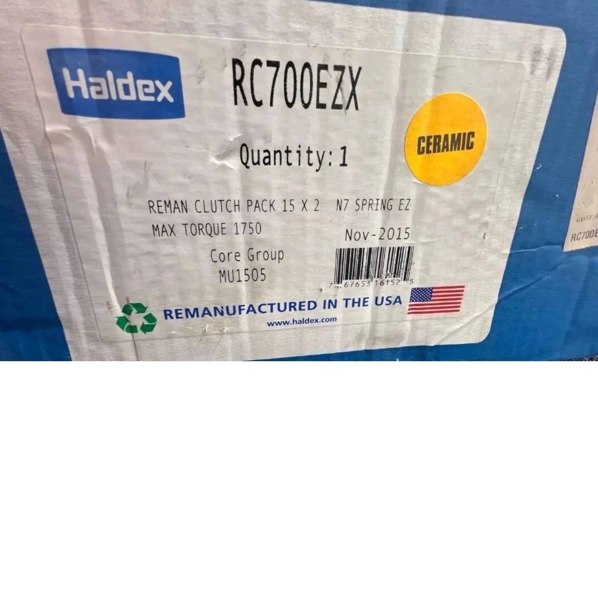 HDXRC700EZX Genuine Haldex Clutch Kit