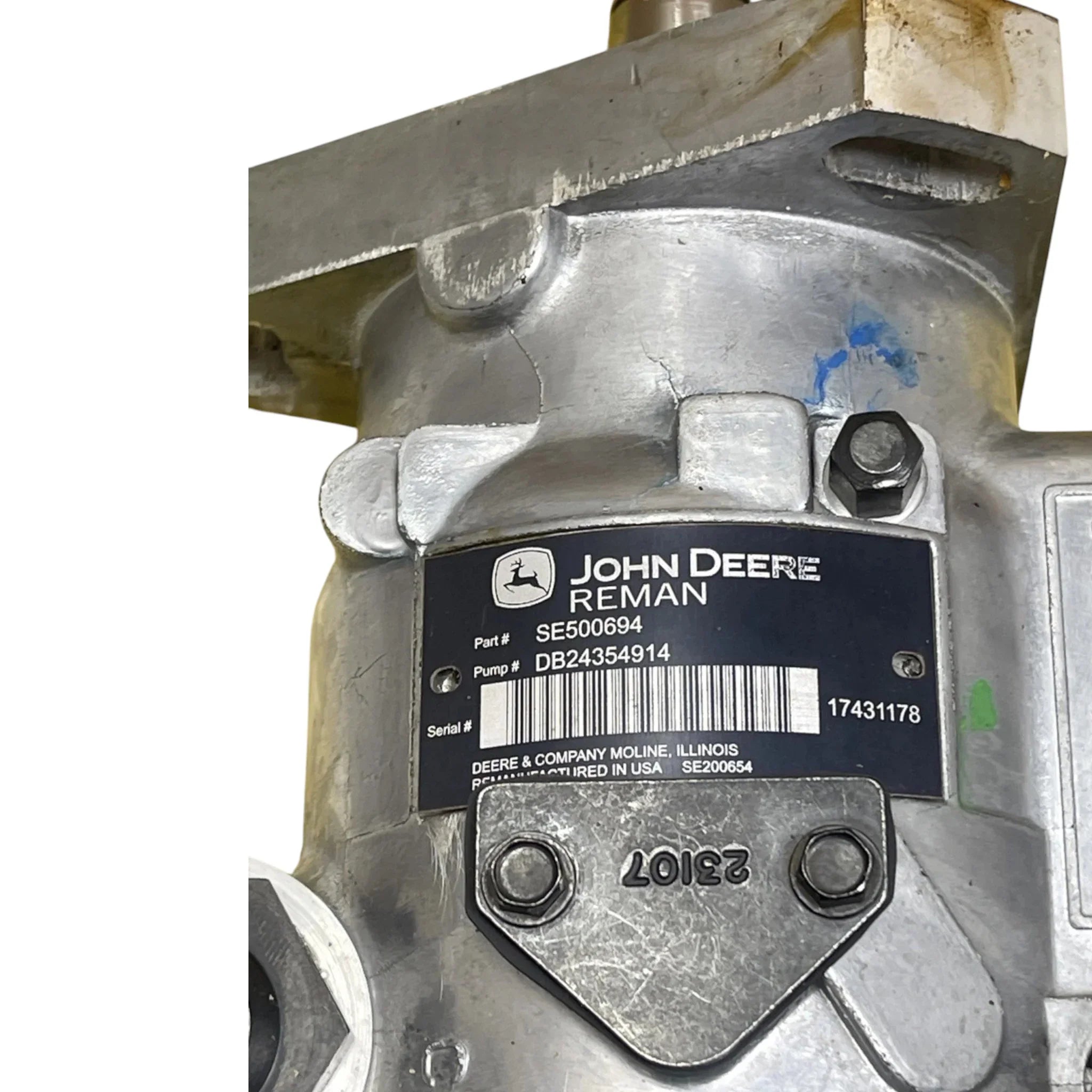 RE44483 Genuine John Deere Fuel Injection Pump Assembly