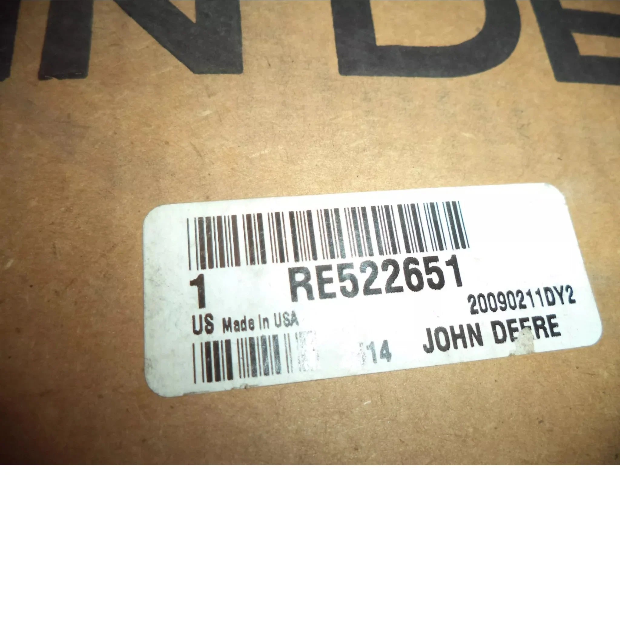 RE522651 Genuine John Deere Oil Pan