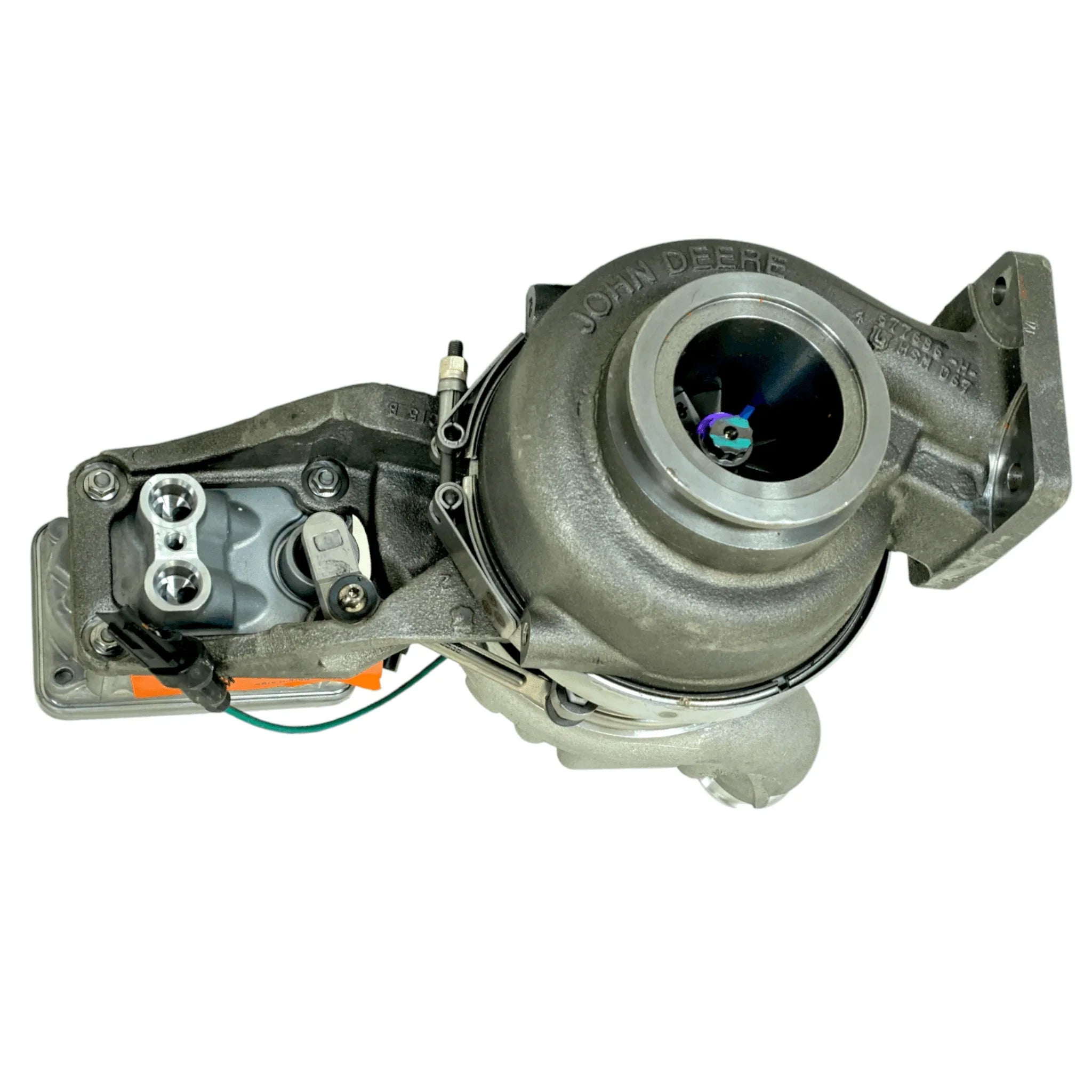 RE548370 Genuine John Deere Turbocharger With Actuator 12V