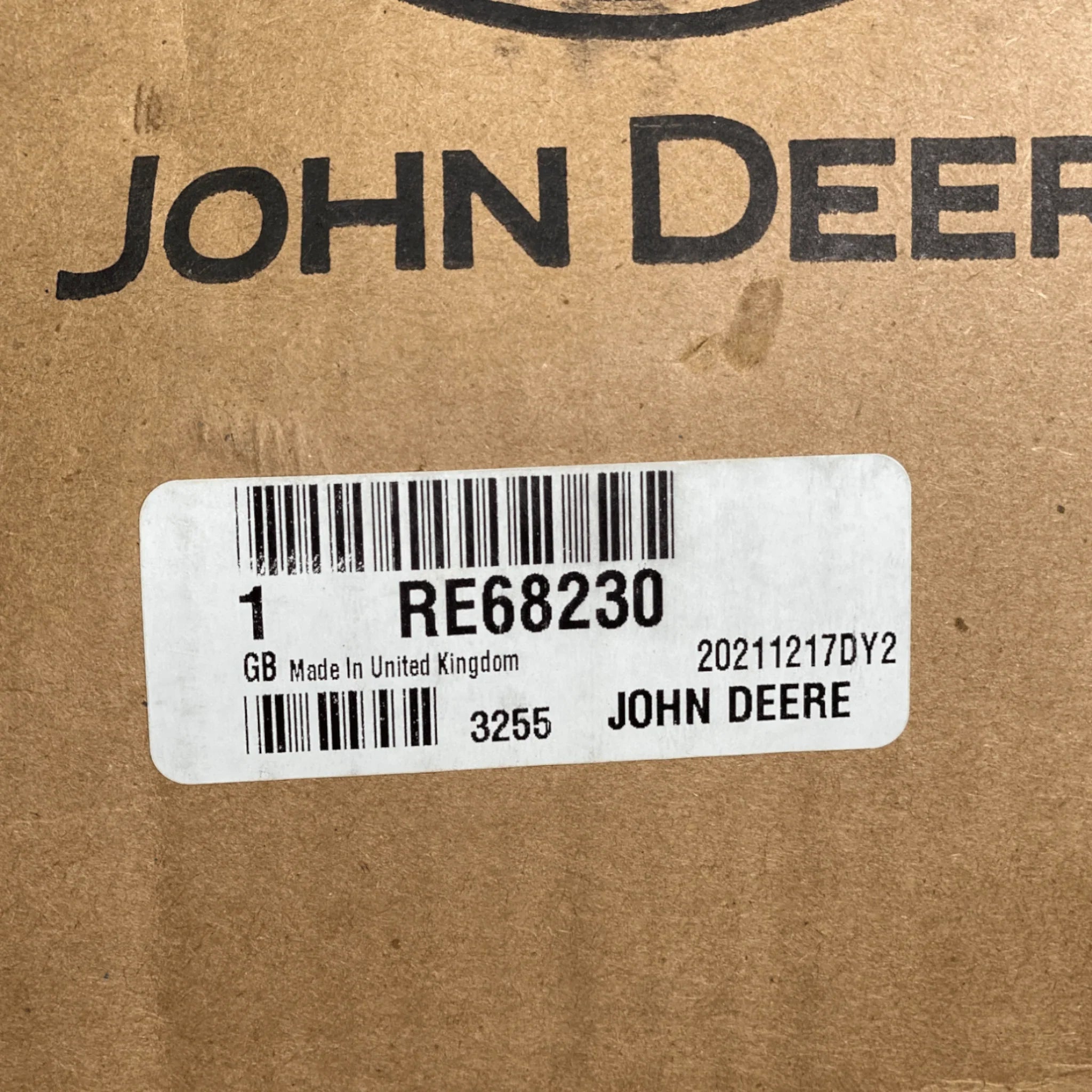 Re68230 Genuine John Deere Water Pump