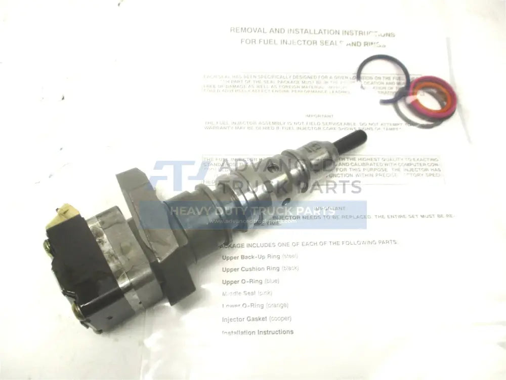 Reman International Detroit Diesel Fuel Injector with Seals DT466
