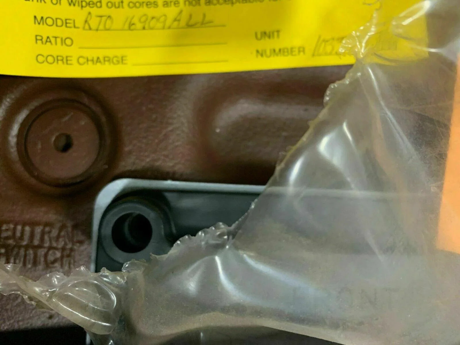 Rto16909All Genuine Eaton Fuller Transmission