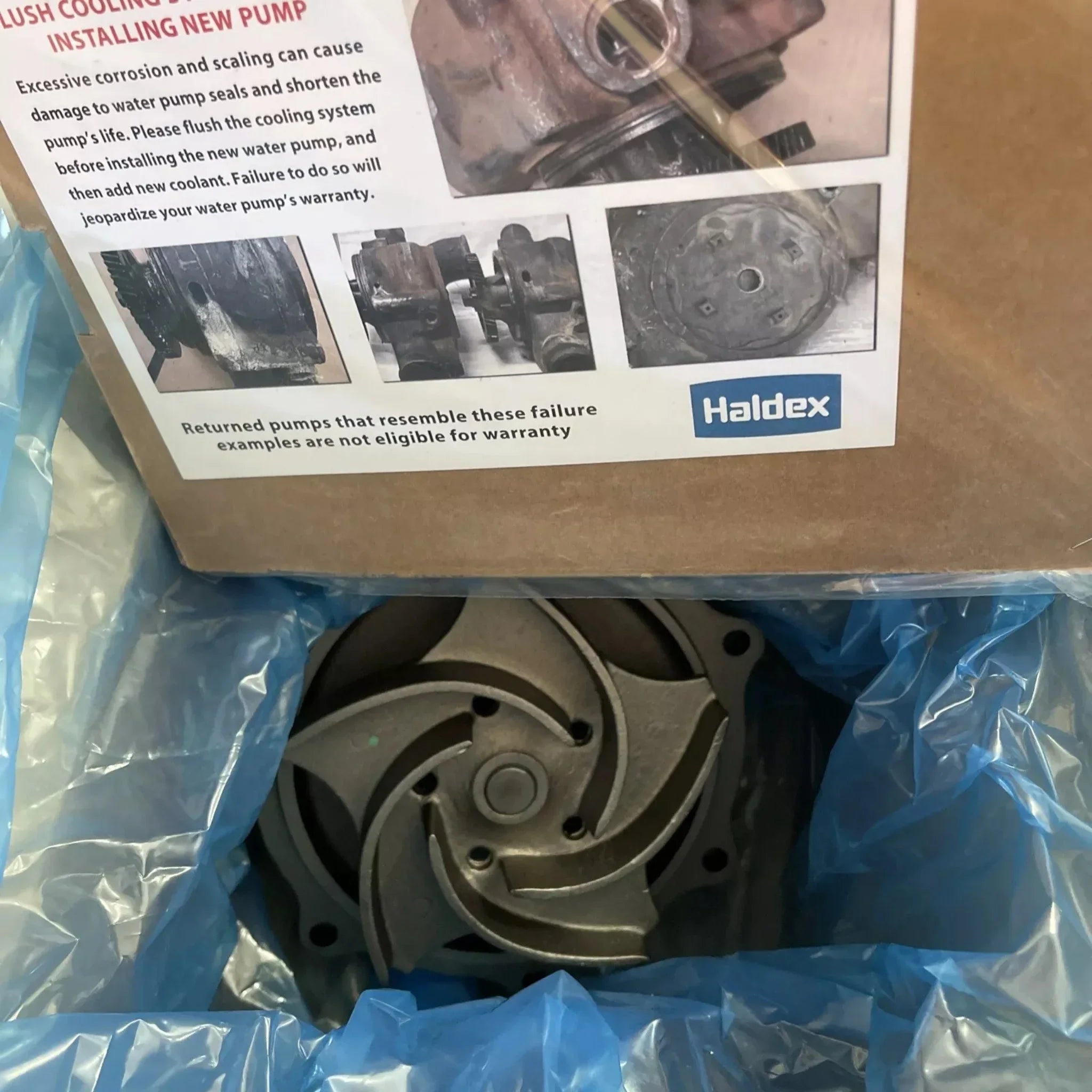 RW2009X Genuine Haldex Engine Water Pump