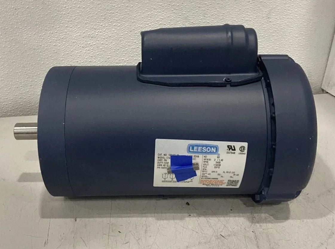 120102.00 Leeson Electric Motor 115/208230V — ADVANCED TRUCK PARTS