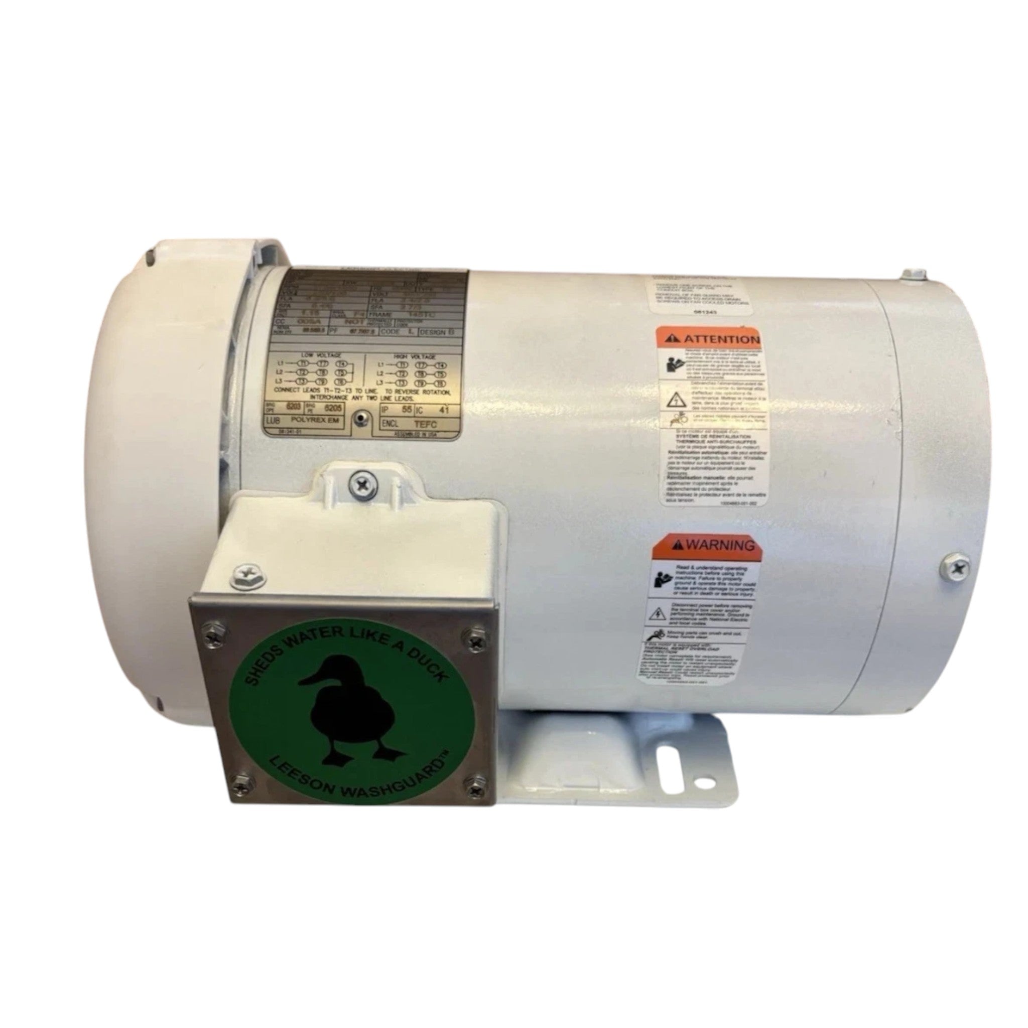 121871.00 Genuine Leeson General Purpose Motor 230/380V