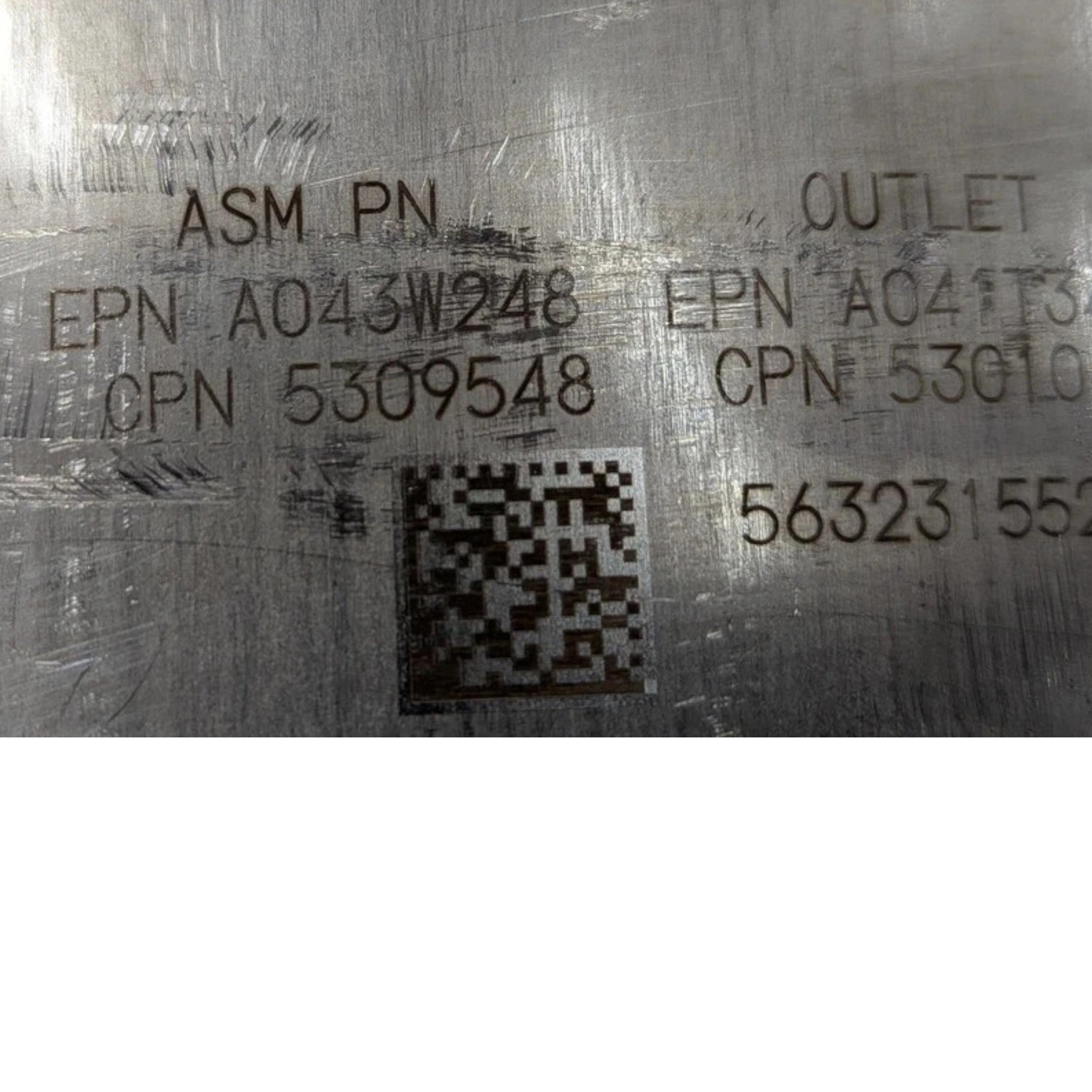 5301017 Genuine Cummins Outlet Module
