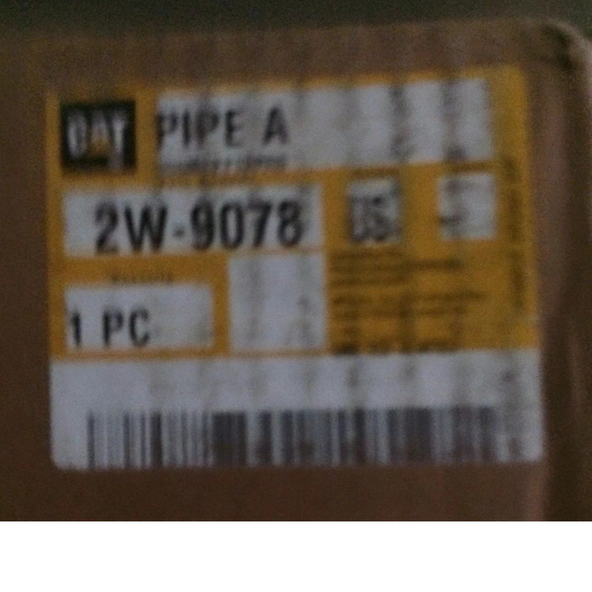 2W9078 Genuine Cat Inner Pipe Assembly