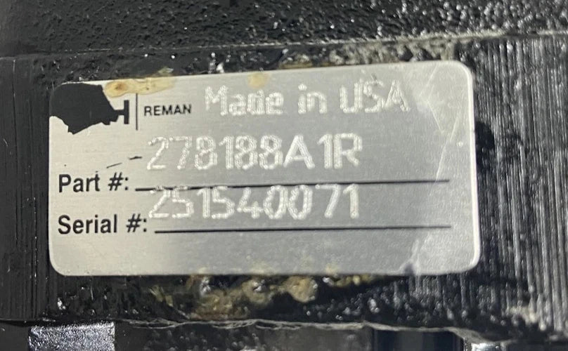 278188A1 Genuine CNHI Hydraulic Motor