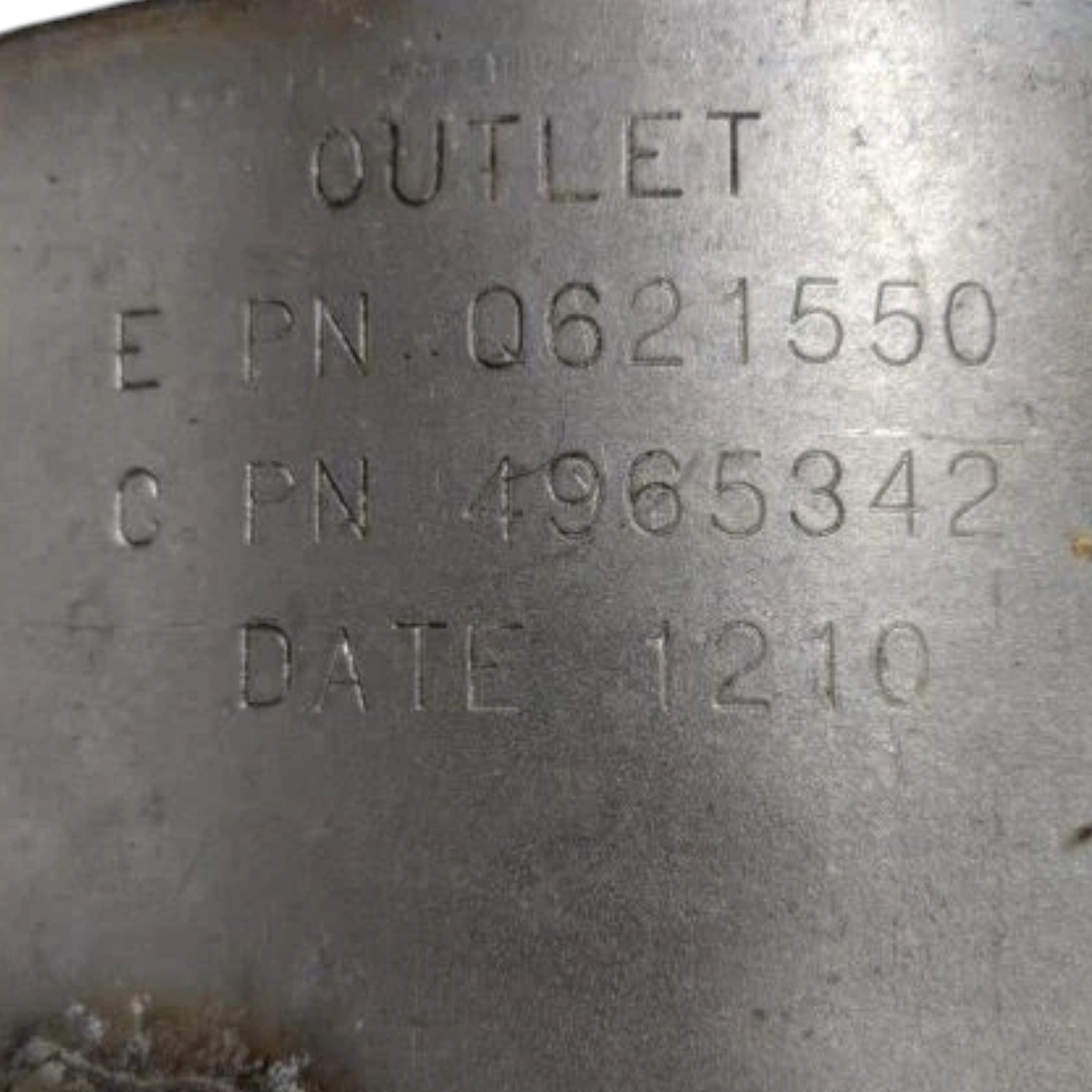 FG203285A Genuine Cummins Horizontal Exhaust After Treatment DPF Assembly