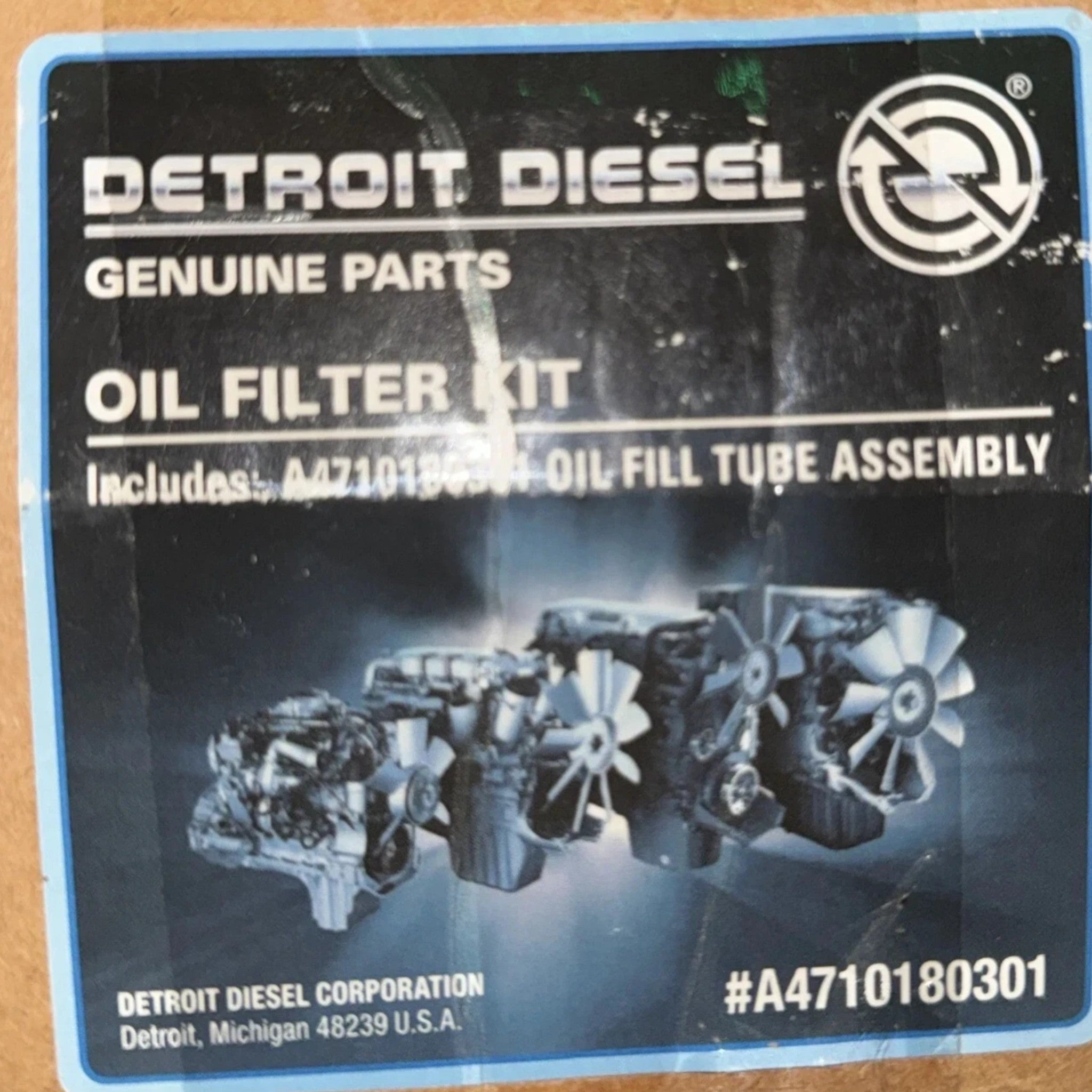 MBAA4710180301 Genuine Detroit Diesel Oil Filler Neck