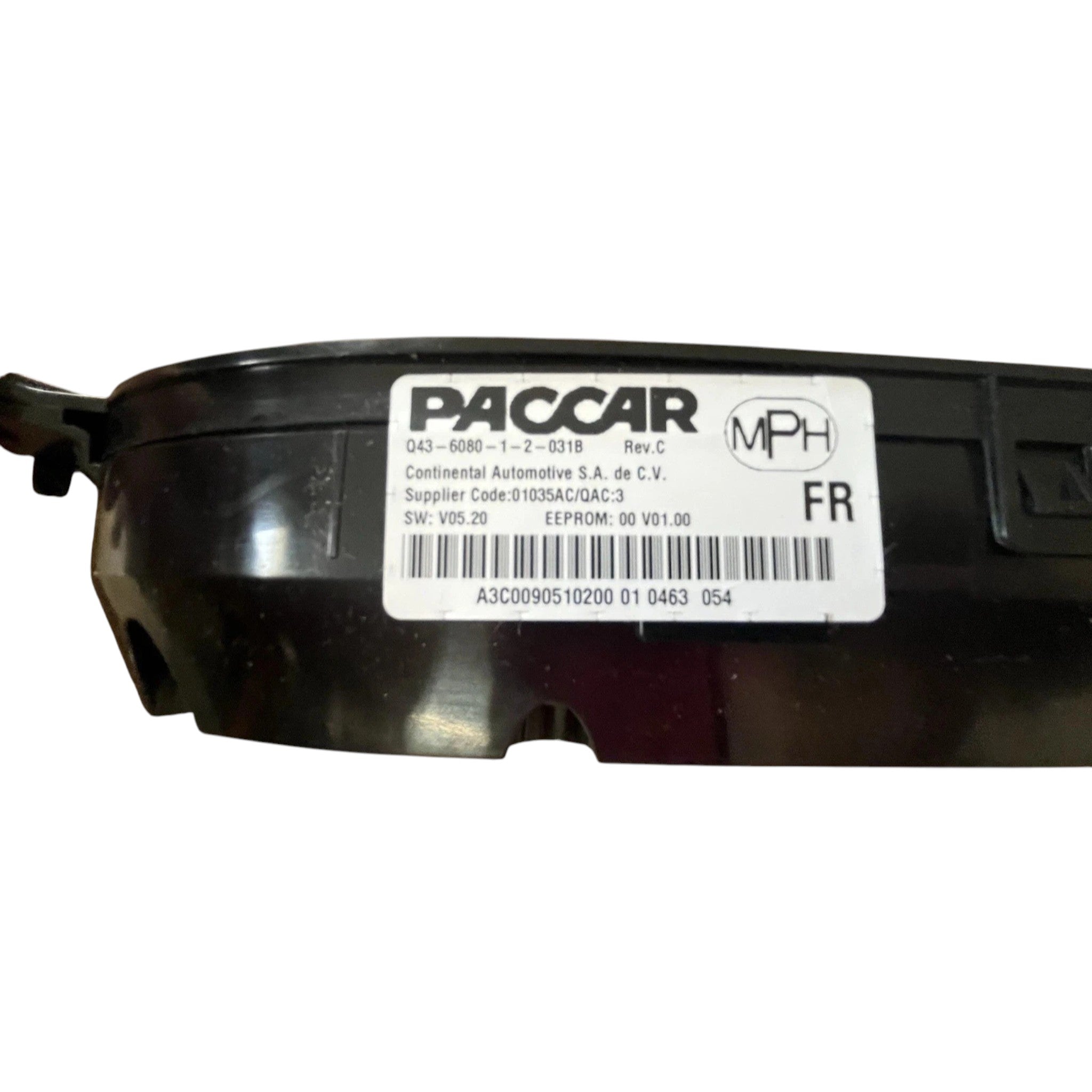 Q43608012021B Genuine Paccar Instrument Cluster