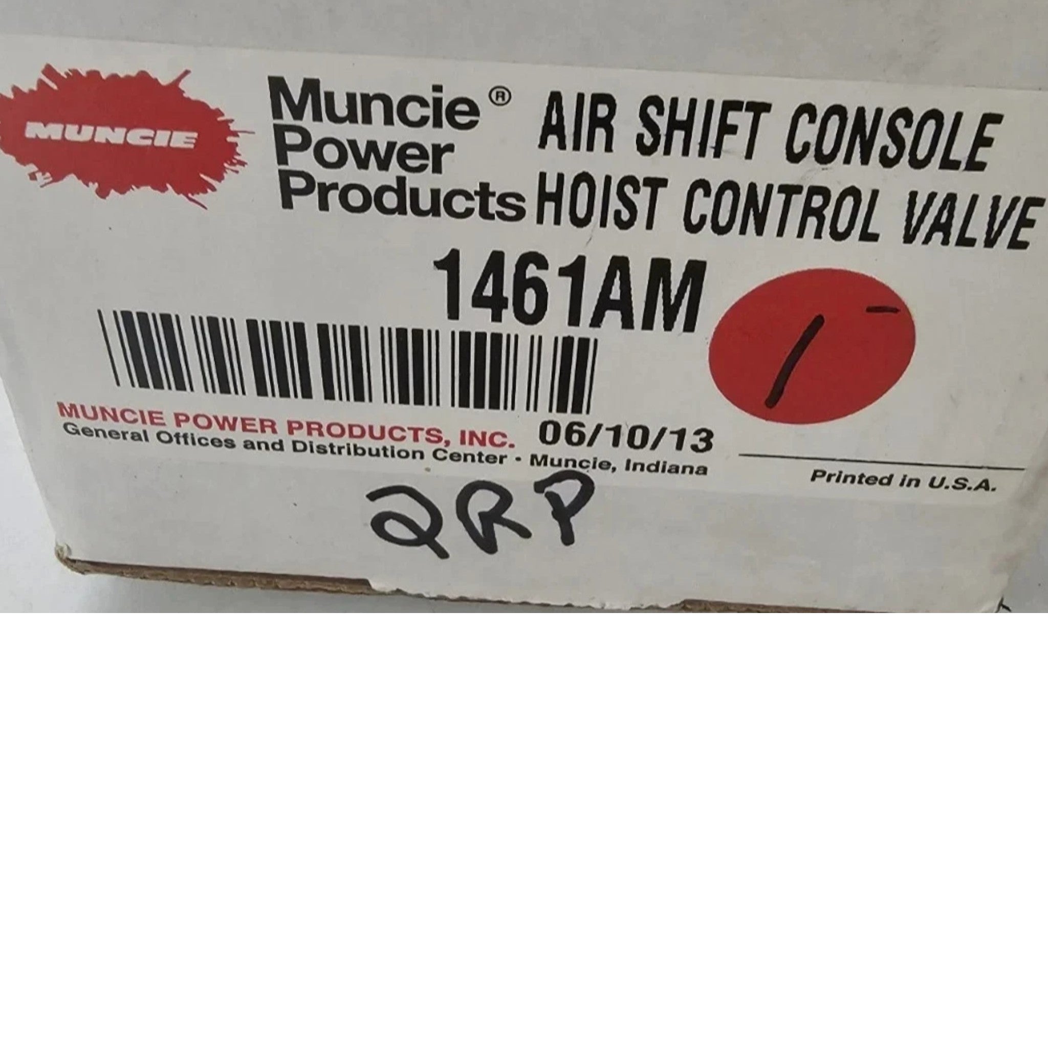 1202-99-01 Genuine Muncie Air Shift Hoist Control Valve