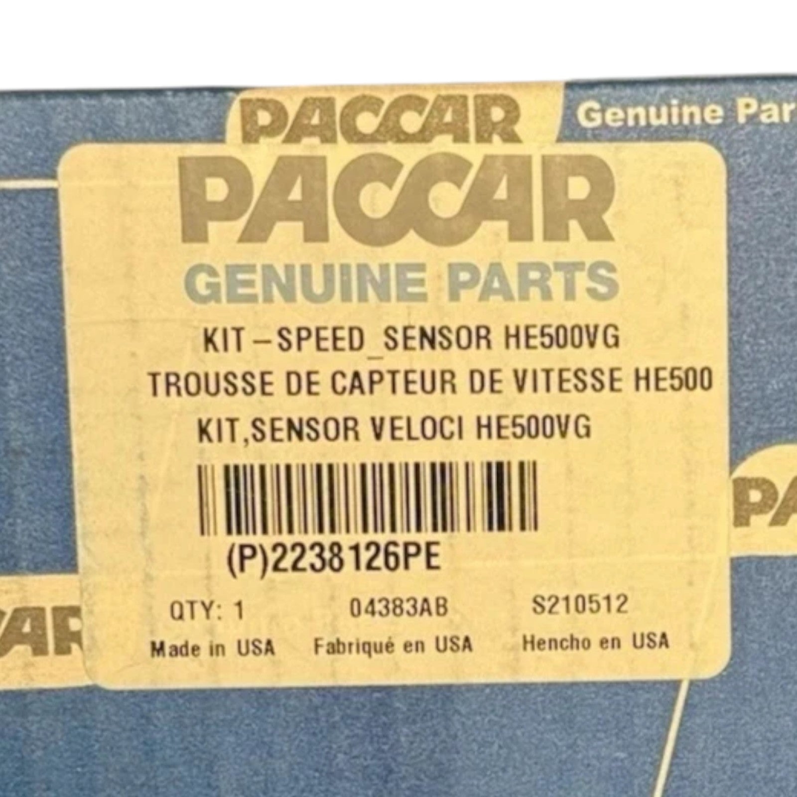 2102433 Genuine Turbocharger Speed Sensor