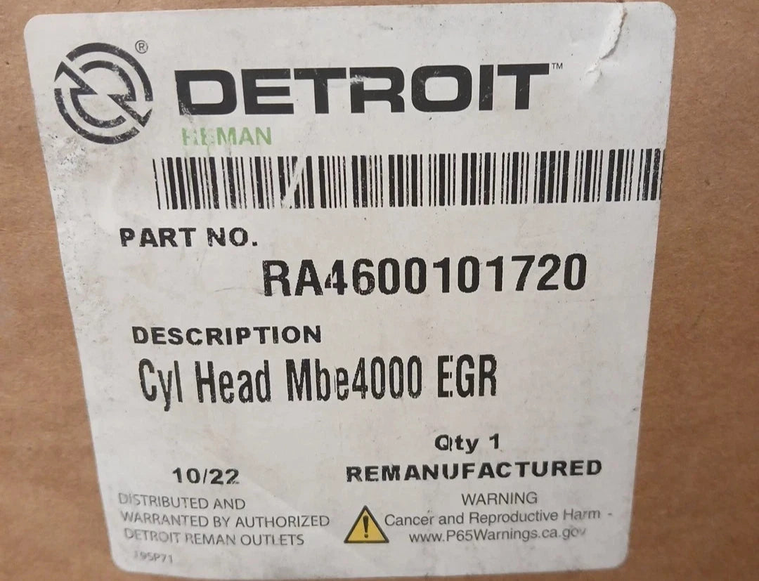 EA4600101720 Genuine Detroit Diesel Engine Cylinder Head