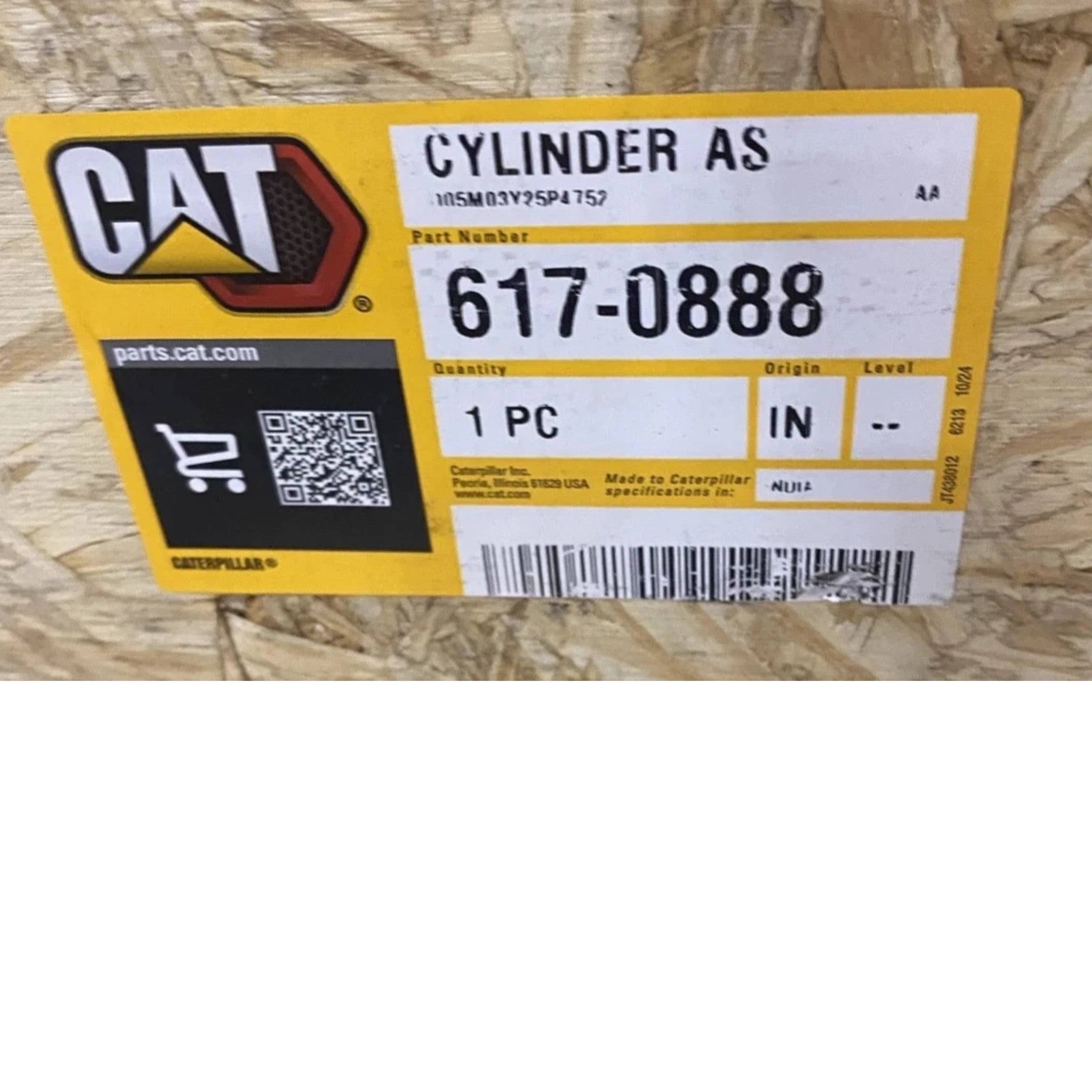6170888 Genuine CAT Stroke Telescoping Stick Cylinder