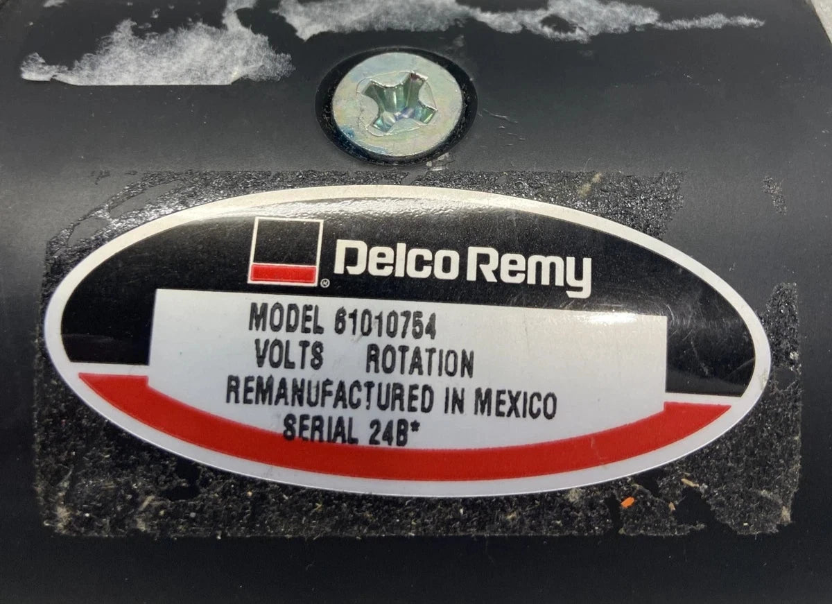 61010754 Genuine Delco Remy Starter Motor 12V