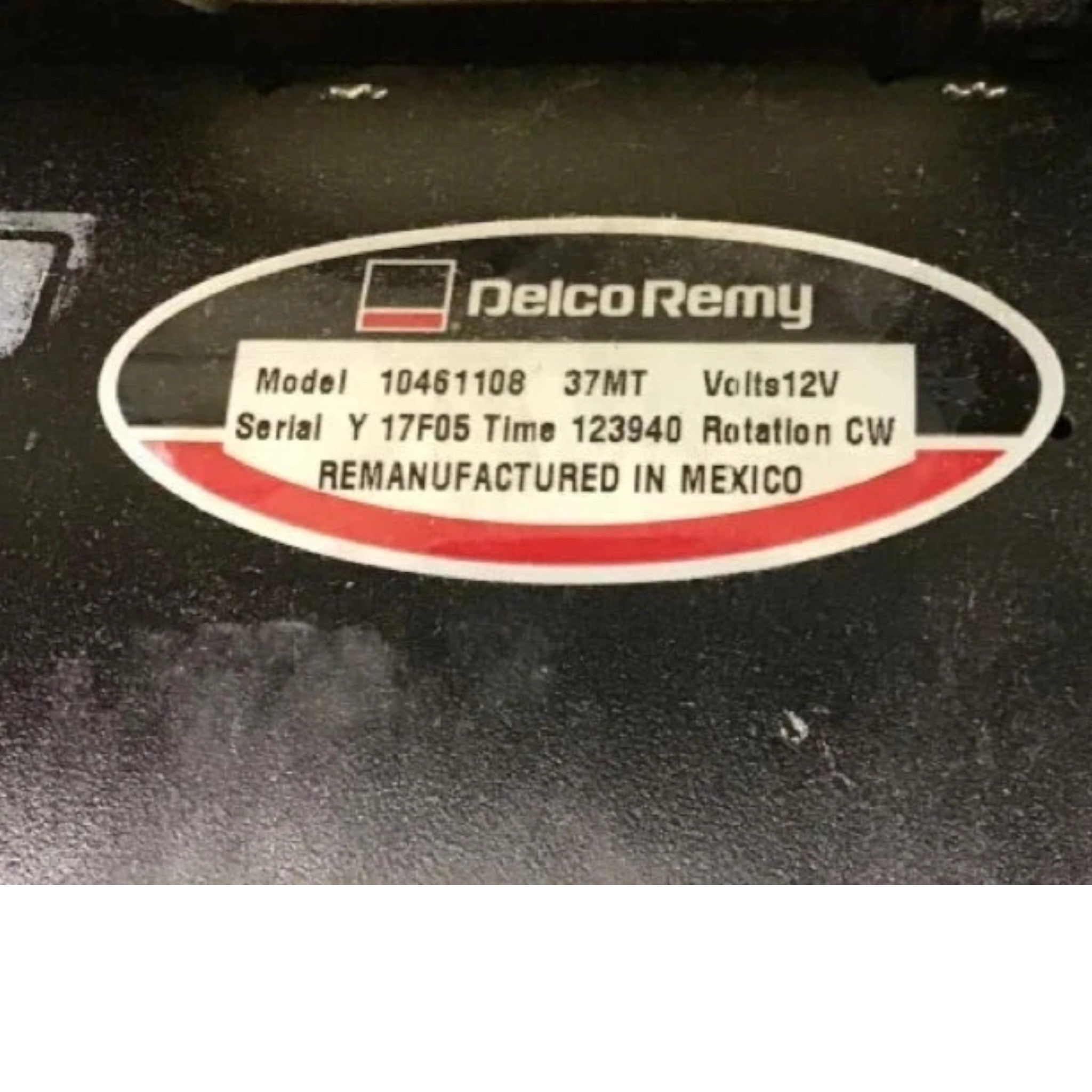 1993761 Genuine Delco Remy Starter Motor 12V