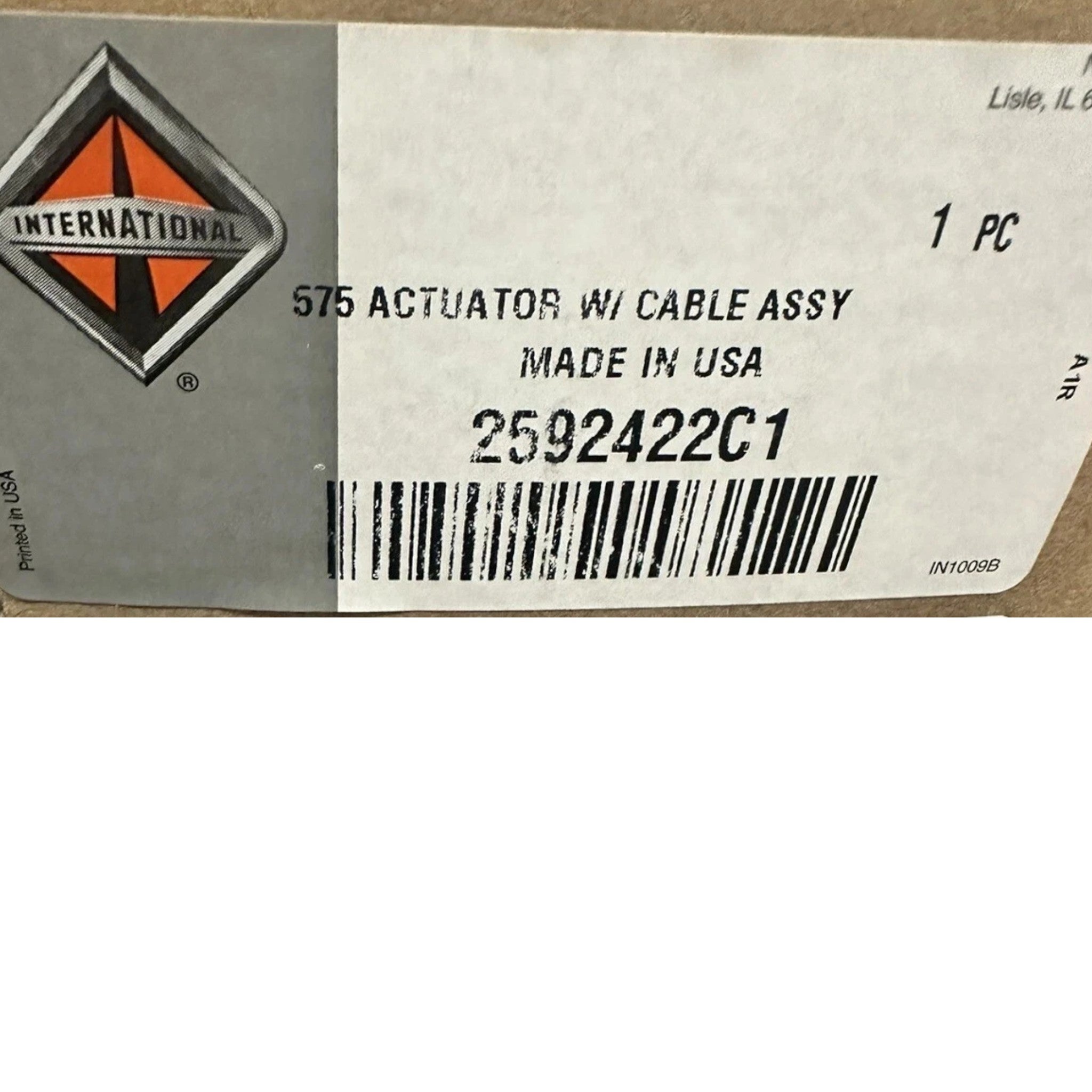 2592422C1 Genuine International Mirror Actuator Control Assembly 12V