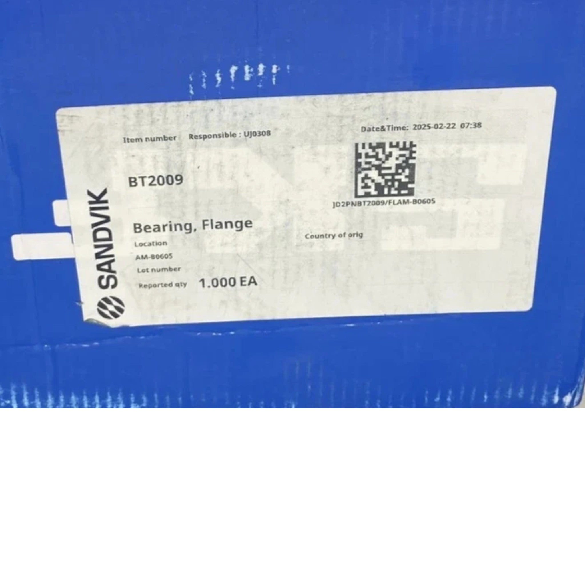 BT2009 SKF Flange Ball Bearing Unit