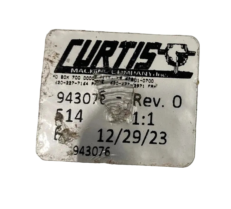 943076 Curtis Gearbox