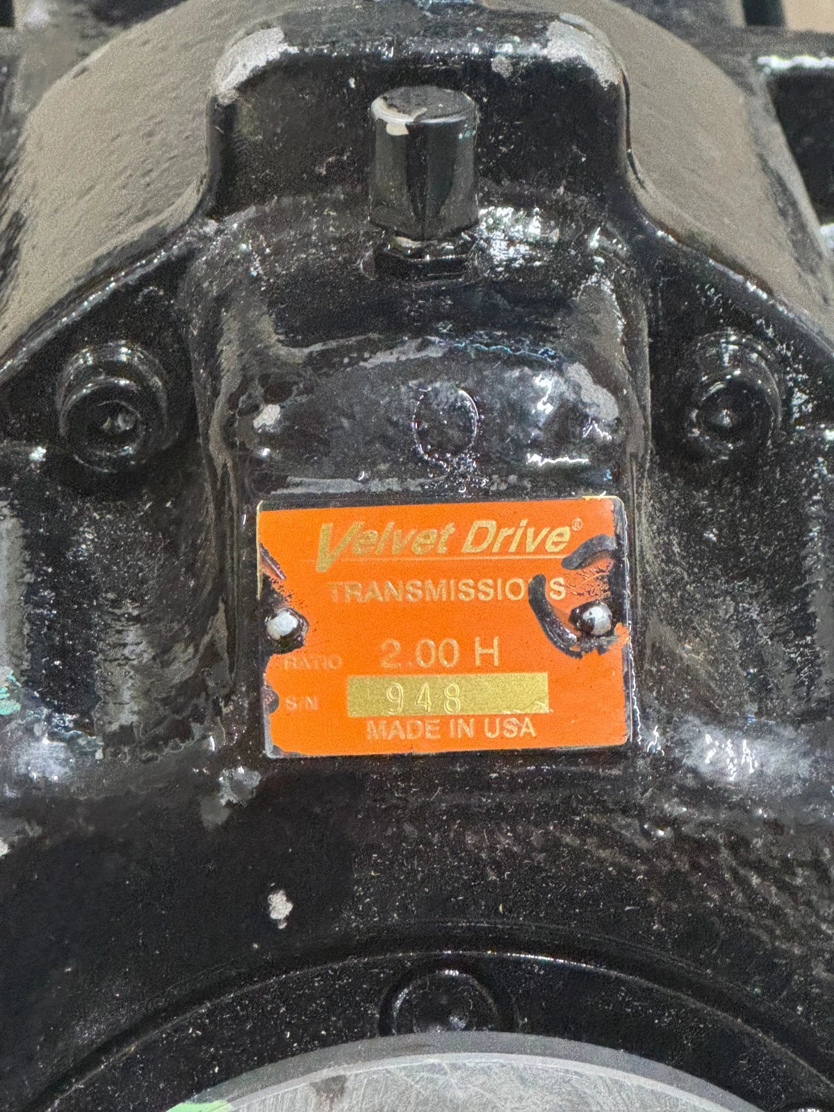 2.00H Velvet Drive Marine Boat Transmission