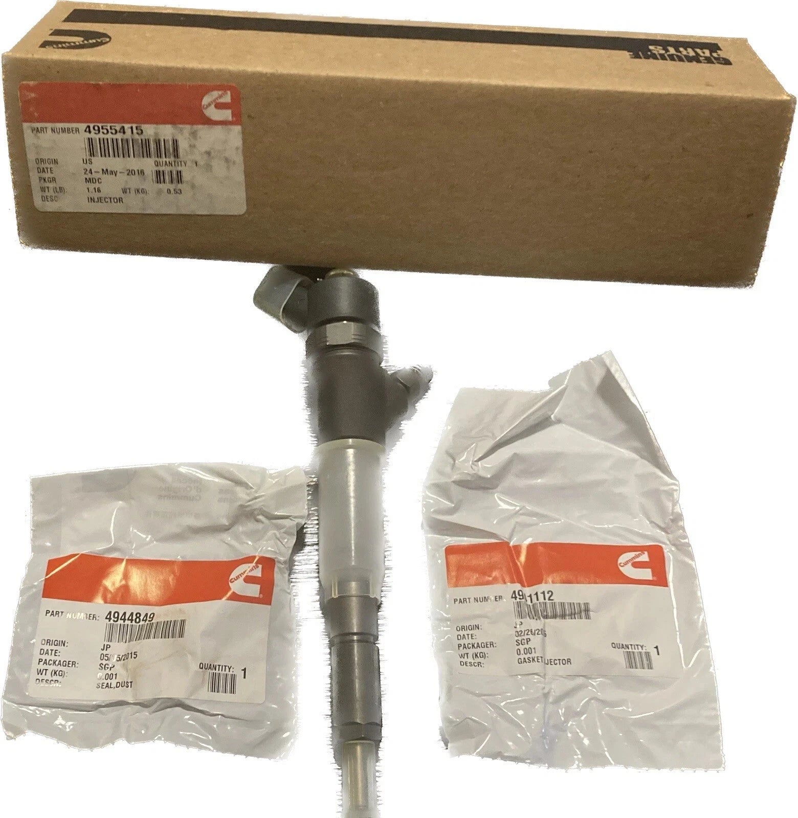 4955415 Genuine Cummins Fuel Injector Kit