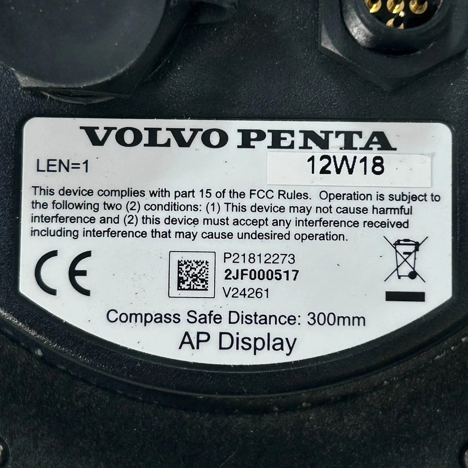 22665873 Genuine Volvo Penta Multi Link Autopilot Marine Display