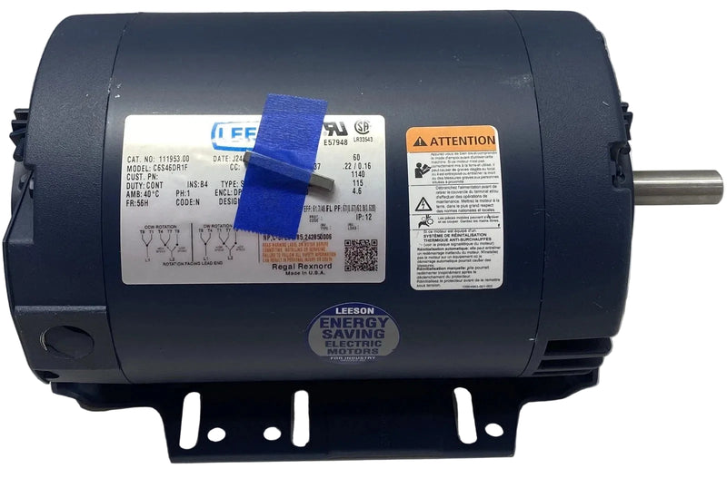 111953.00 Genuine Leeson Purpose Motor 115V