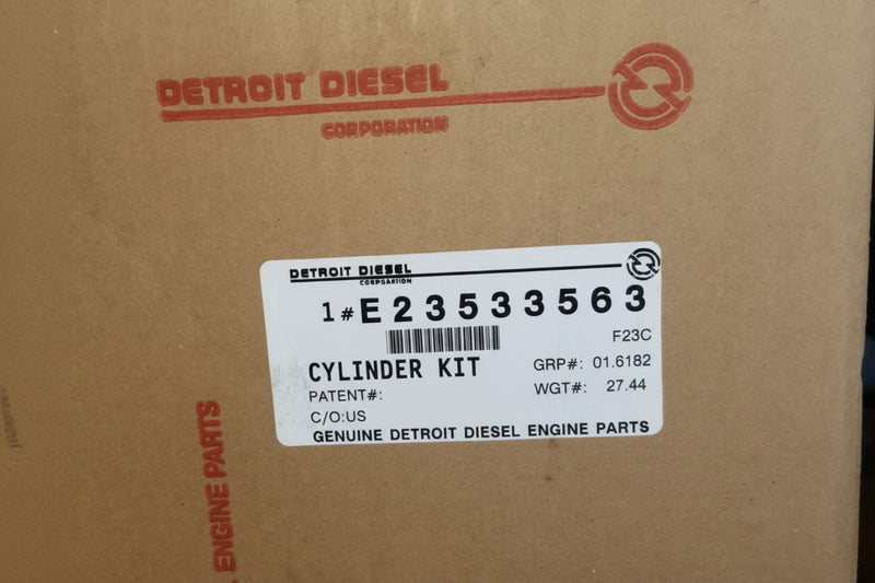 DDE E23533563 Genuine Detroit Diesel Engine Piston Kit