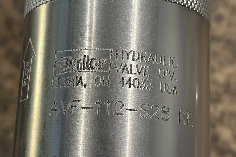 AVF112S28 Genuine Parker Hose-Break Safety Valve