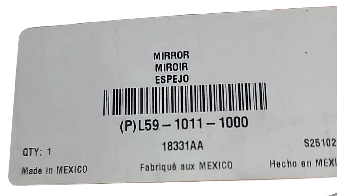 L5910111000 Genuine Kenworth Left Side Hood Mirror