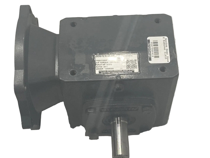 51935 Boston Gear Speed Reducer