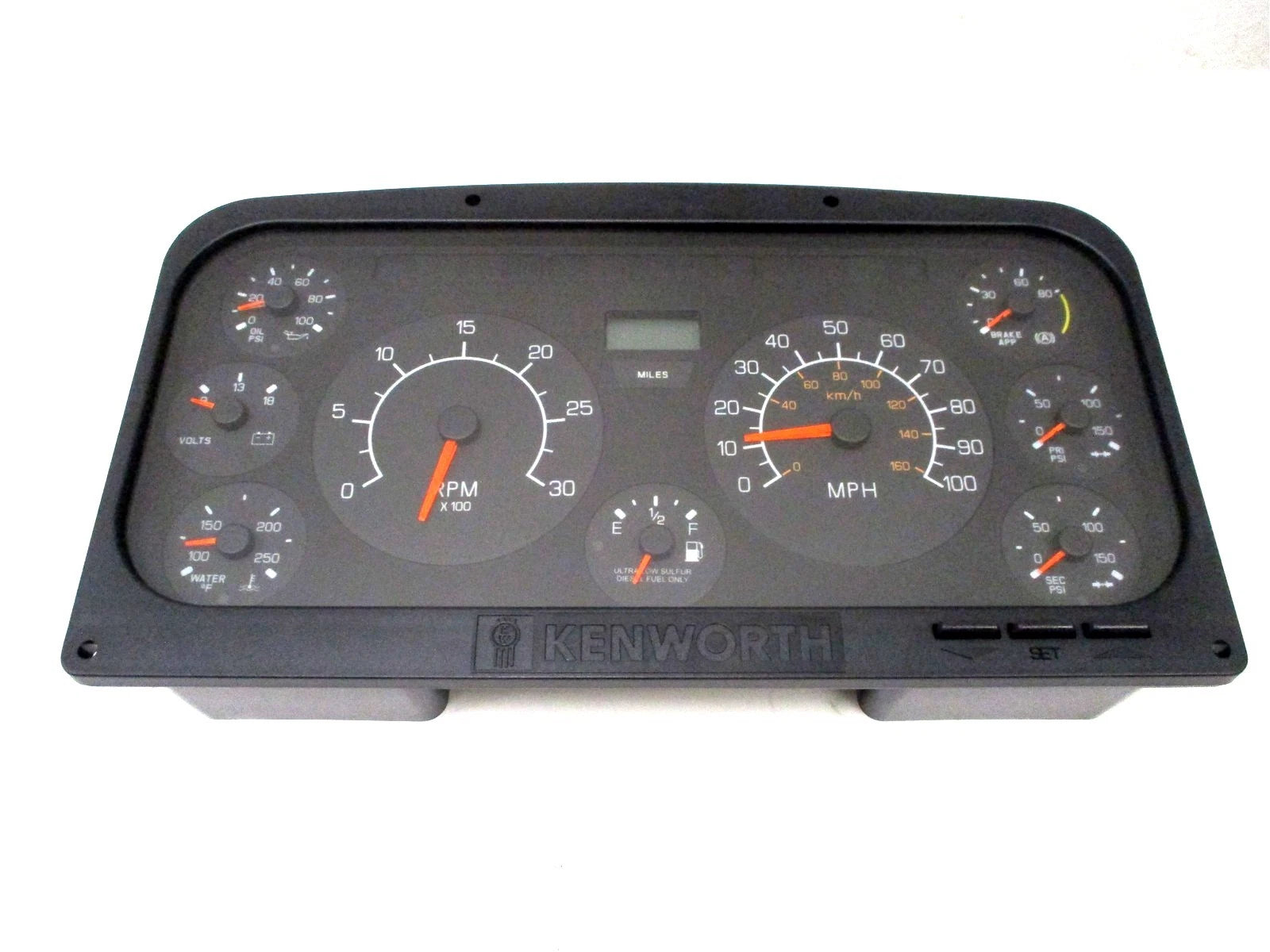 Q43-1101-1-202 Kenworth Gauge Assembly Instrument Cluster 12V