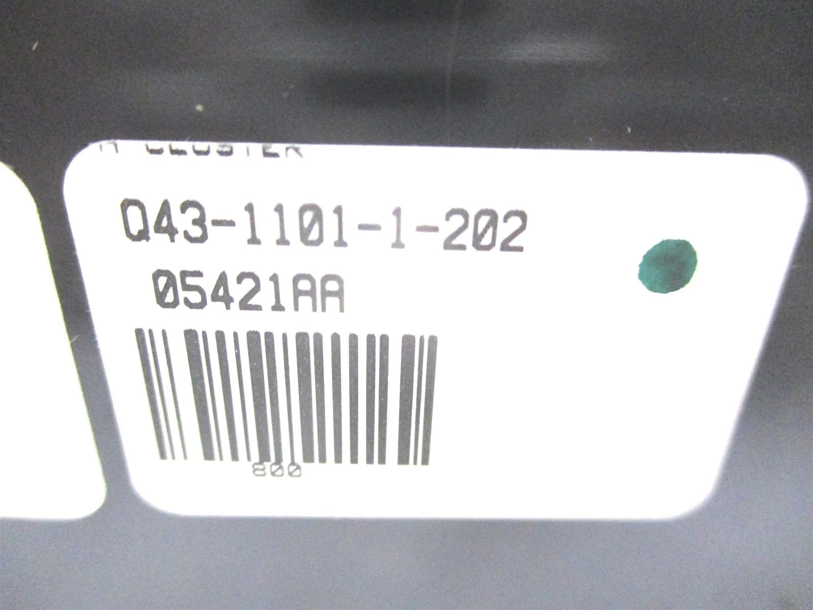 Q43-1101-1-202 Kenworth Gauge Assembly Instrument Cluster 12V
