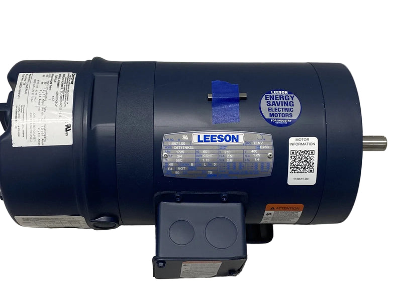 110671.00 Leeson Brake Motor 230-460V