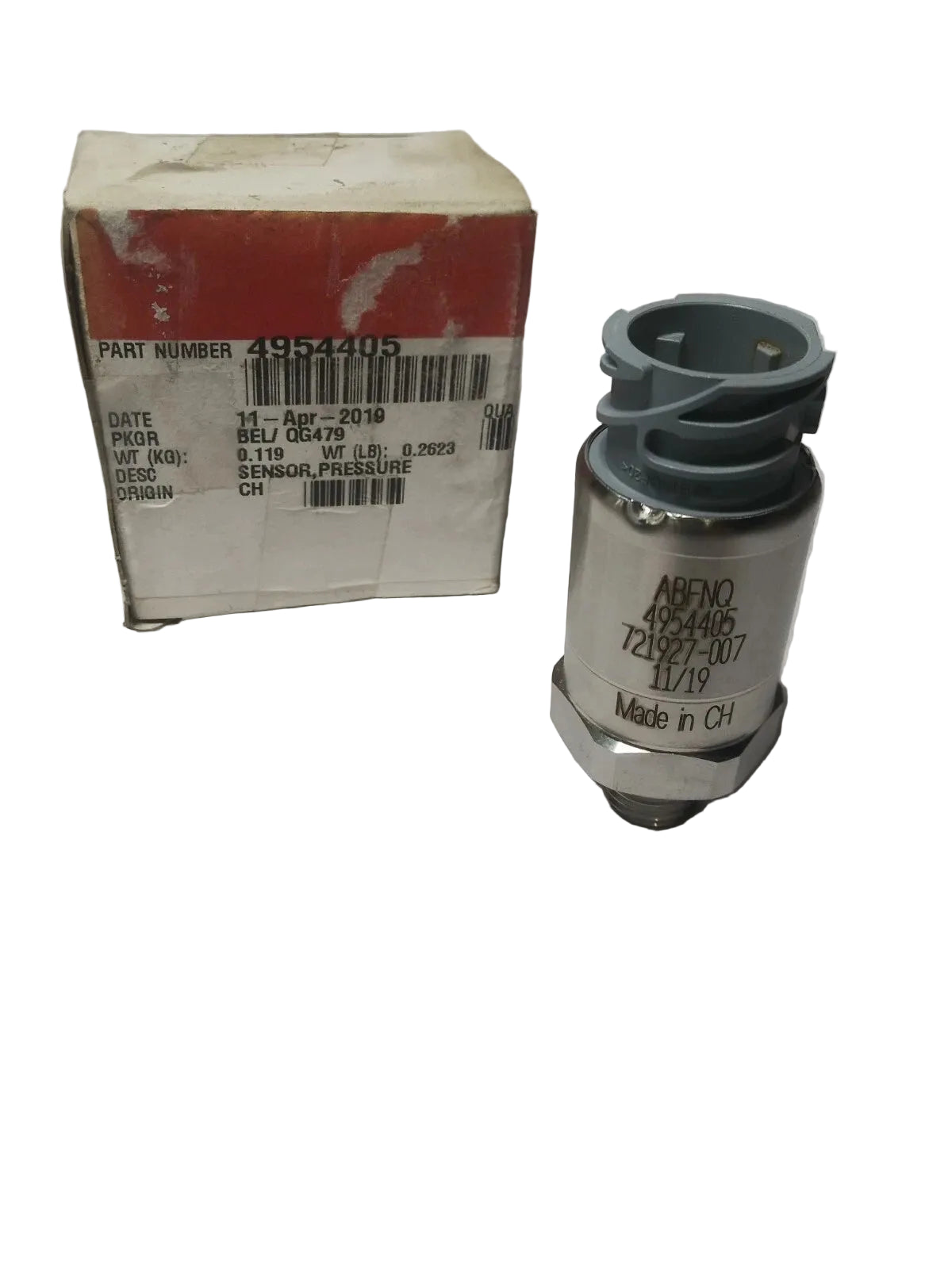 3408533 Genuine Cummins Fuel Oil Pressure Sensor