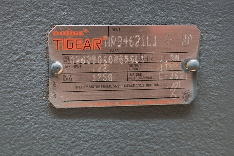 MR94621L1 Tigear Gear Box Speed Reducer