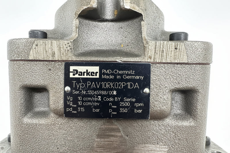 PAV10RK02P1DA Parker Hydraulic Pump