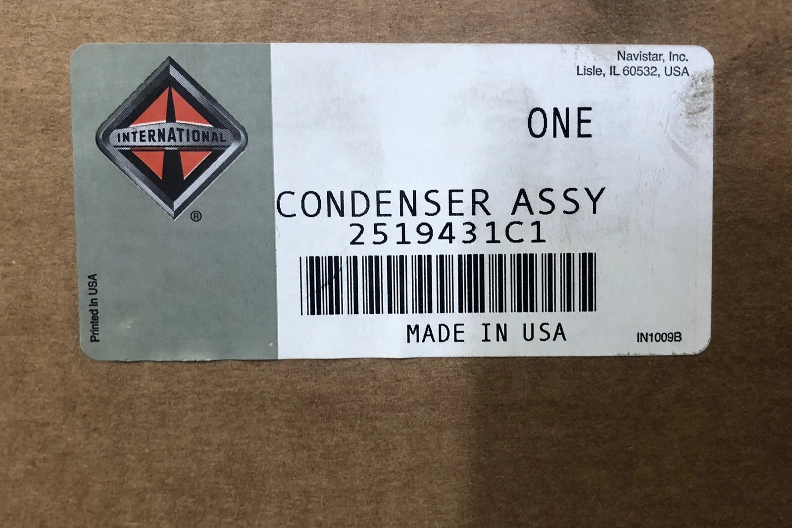 2519431C2 Genuine International Air Conditioner Condenser Assembly