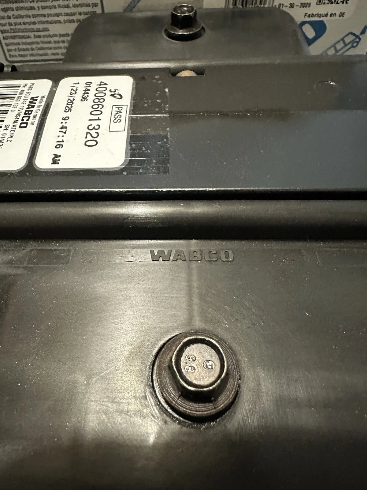 400 860 132 0 Genuine Wabco ABS Electronic Control Unit E4F 4S4M 500K