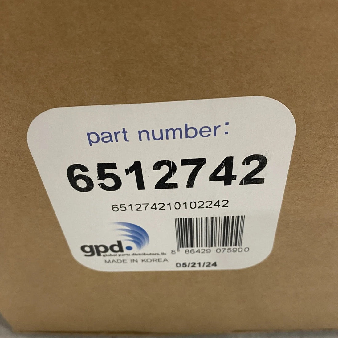 GPD 6512742 A/C Compressor