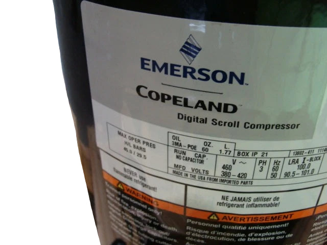 PD83KCETFD130 Genuine Copeland Scroll Compressor