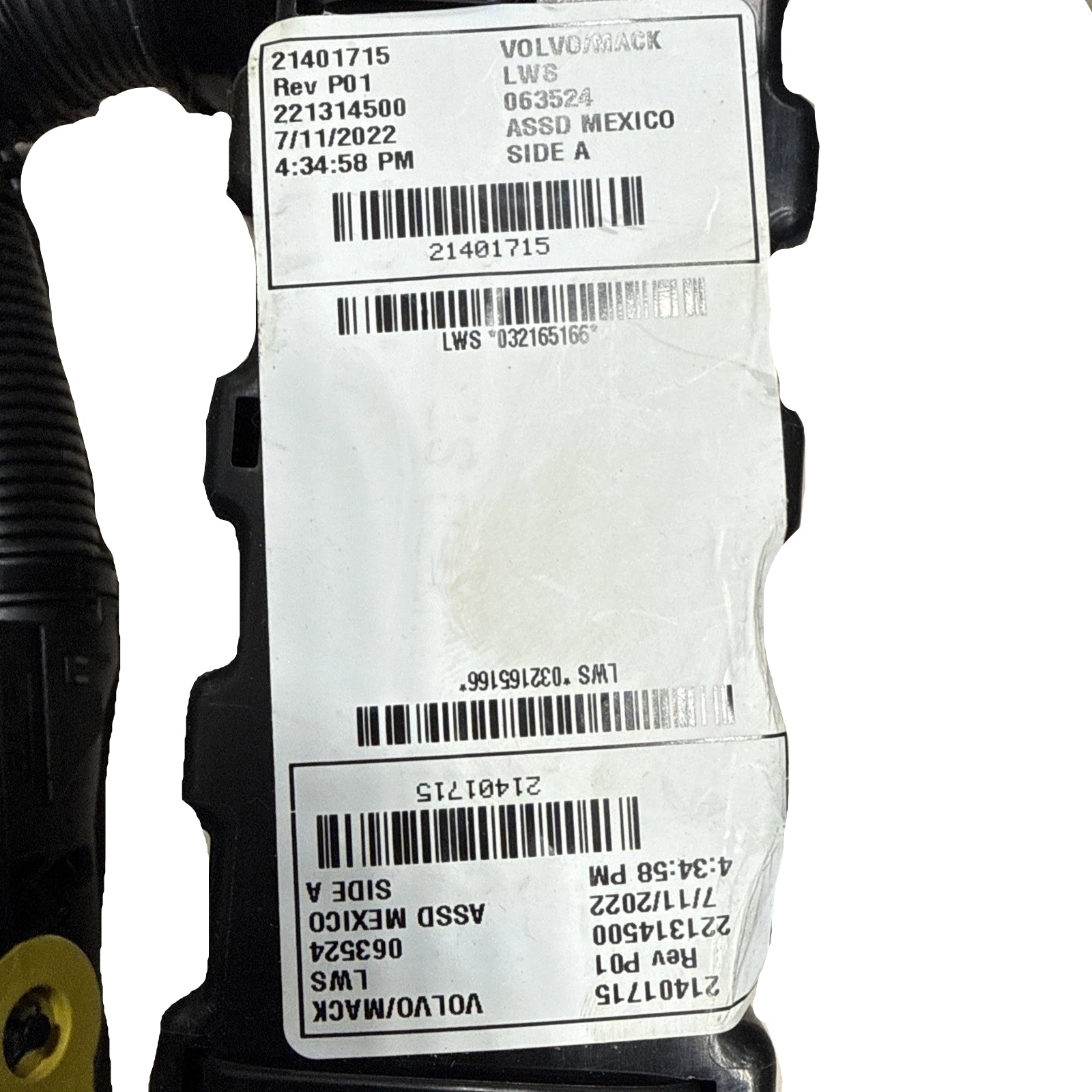 21401715 Genuine Volvo Engine Control Harness