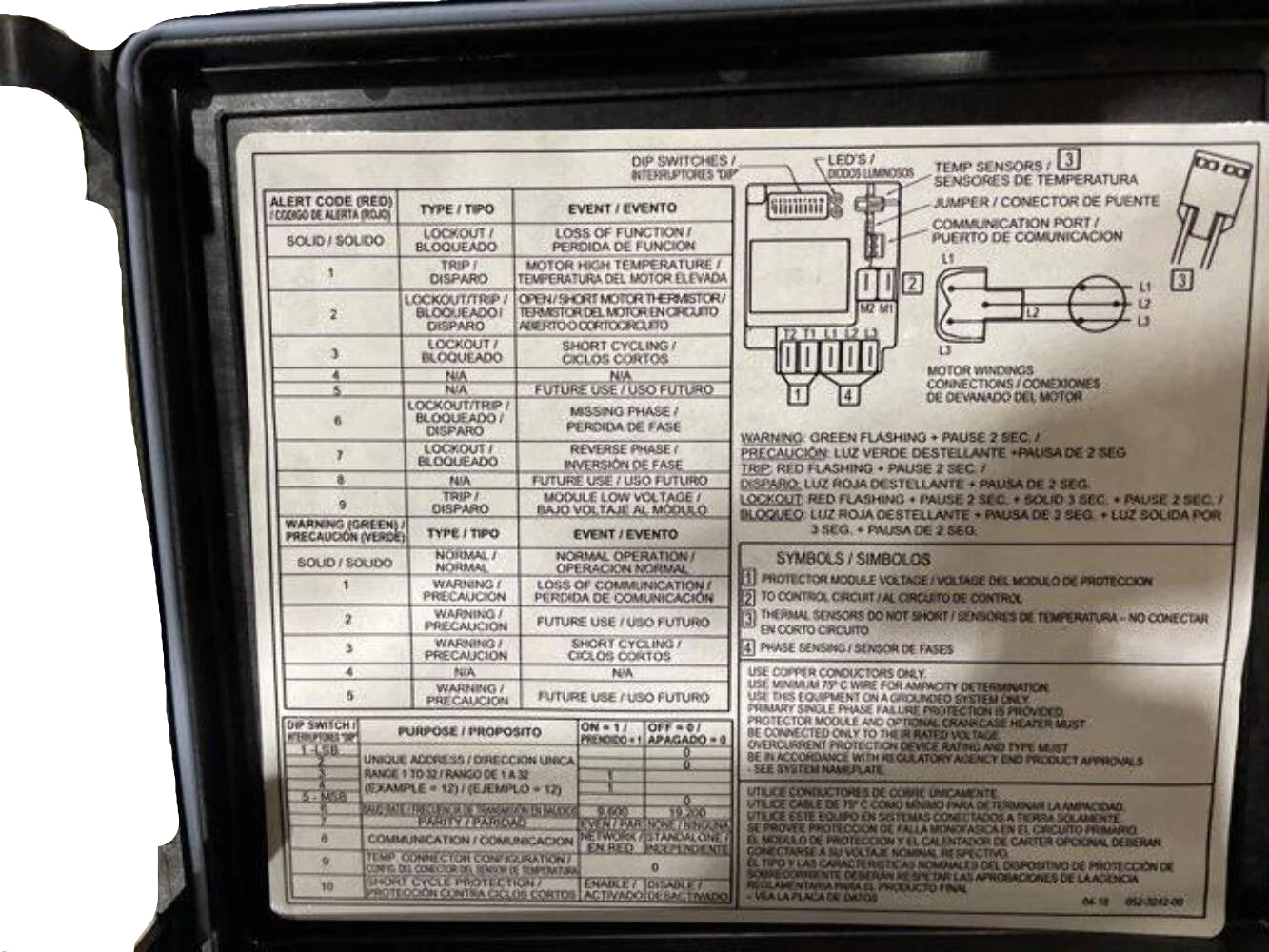 ZPD182KCETE5950 Genuine Copeland Scroll Compressor