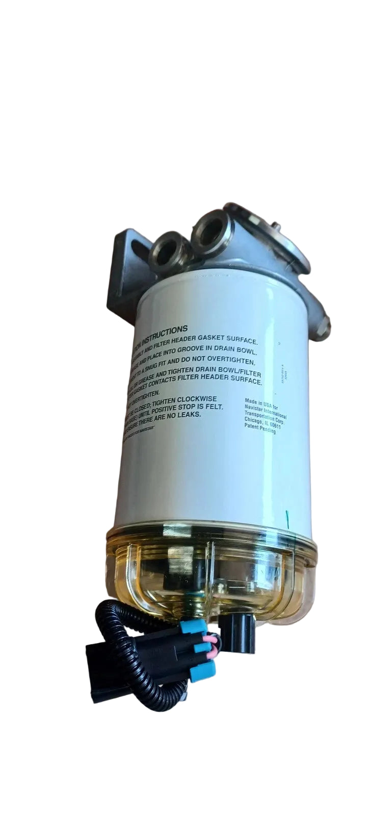 1873059C91 Genuine International Fuel Water Separator Filter Assembly