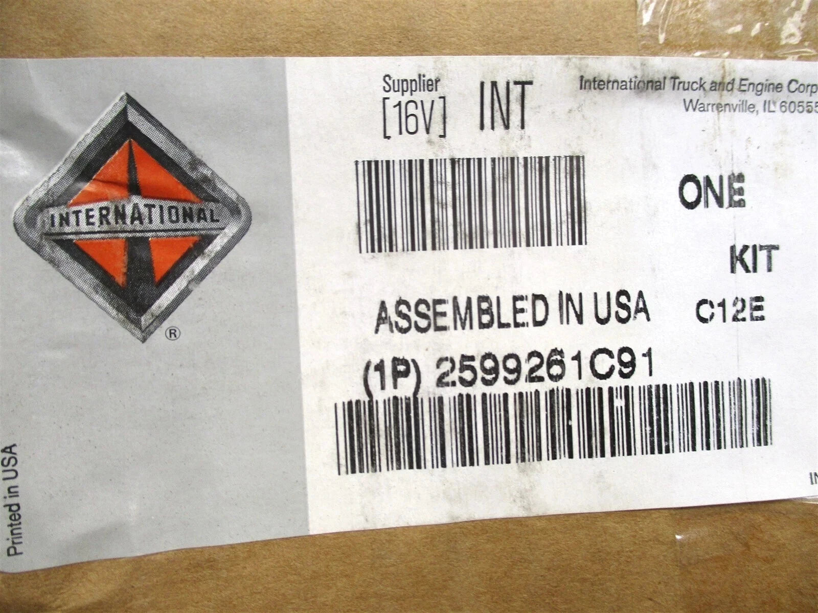 2599261C91 Genuine International Fuel Water Separator Filter