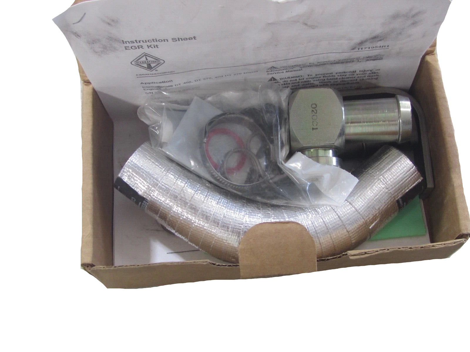 1880271C91 Genuine International EGR Coolant Exhaust Gas Recirculation Return Kit