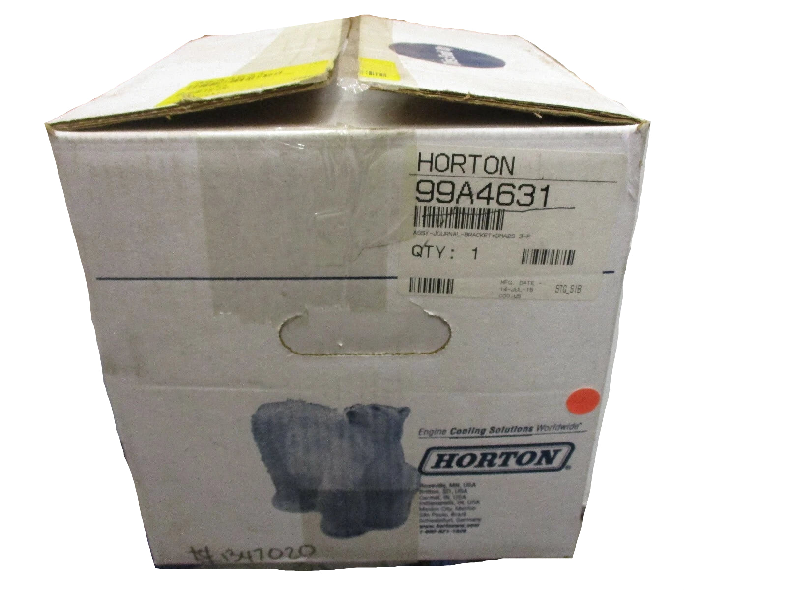 3912-99A463 Genuine Horton DM Advantage Journal Bracket Assembly