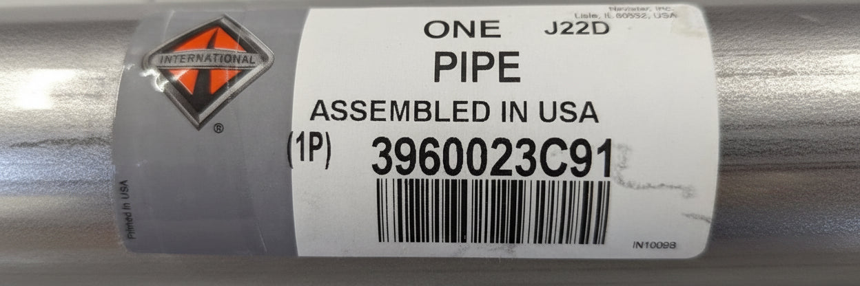 3960023C91 Genuine International Upper Radiator Pipe